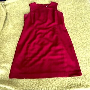 Vintage Dress in Rich Reddish Rust